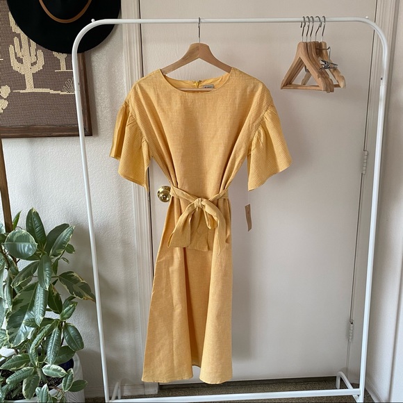 NEW✨Cremieux • Yellow ‘Natalia’ Dress - Picture 3 of 9